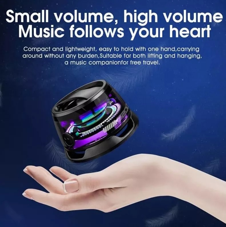 Parlante Bluetooth Magnético G200 con RGB