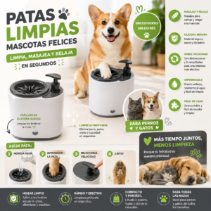 Limpiador de Patas para Mascotas