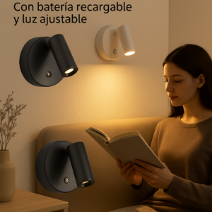 Lámpara de Pared Recargable LED